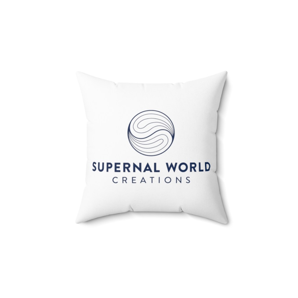 Supernal World Creations Spun Polyester Square Pillow