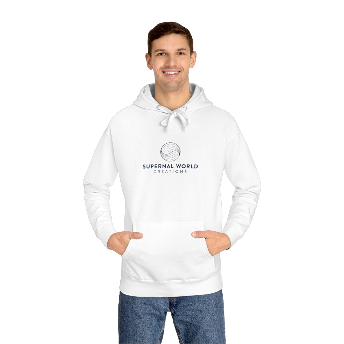 Supernal World Creations Unisex Fleece Hoodie - Image 4