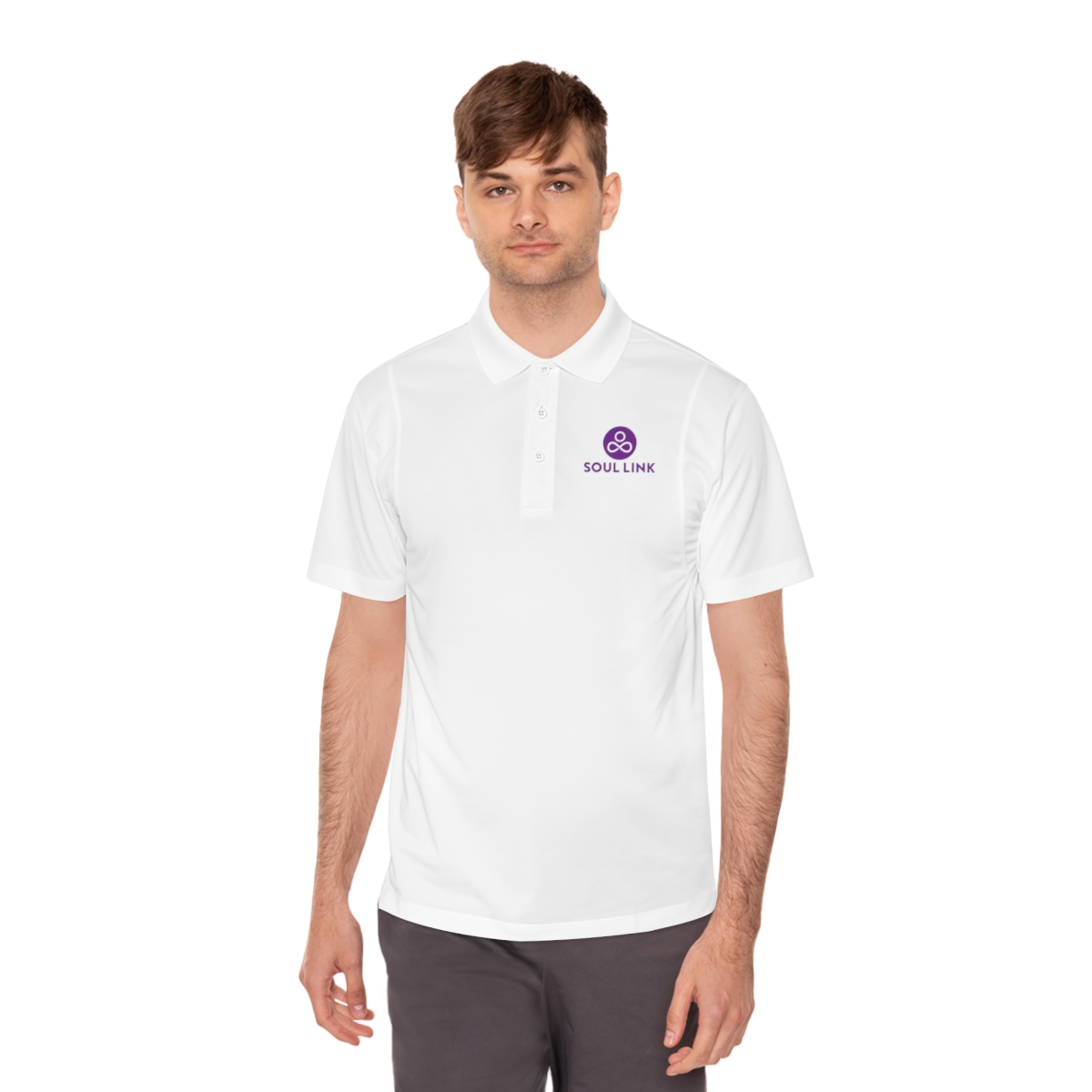 Soul Link Men's Sport Polo Shirt - Image 6