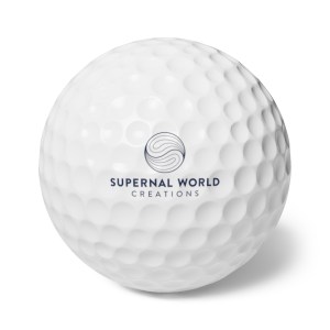 Supernal World Creations Golf Balls, 6pcs