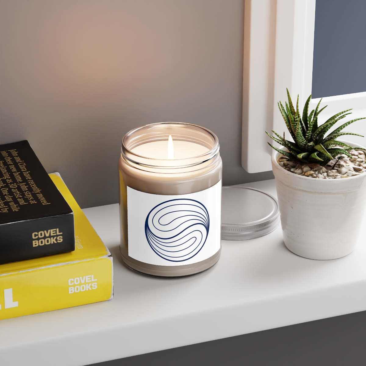 Supernal World Creations - Logo Only - Scented Candle, 9oz - Image 4
